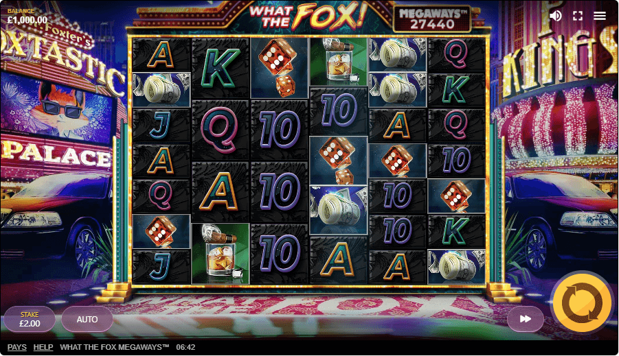 What The Fox Megaways Reels